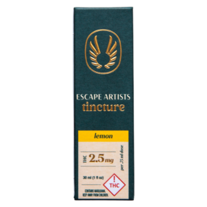 thc tincture - lemon