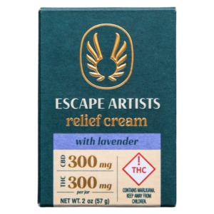 300mg CBD / 300mg THC relief cream - with lavender