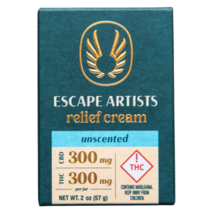 THC Relief Cream unscented including 300mg of CBD & THC